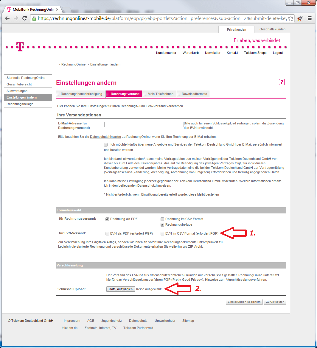 Rechnung telekom login Telekom Rechnung