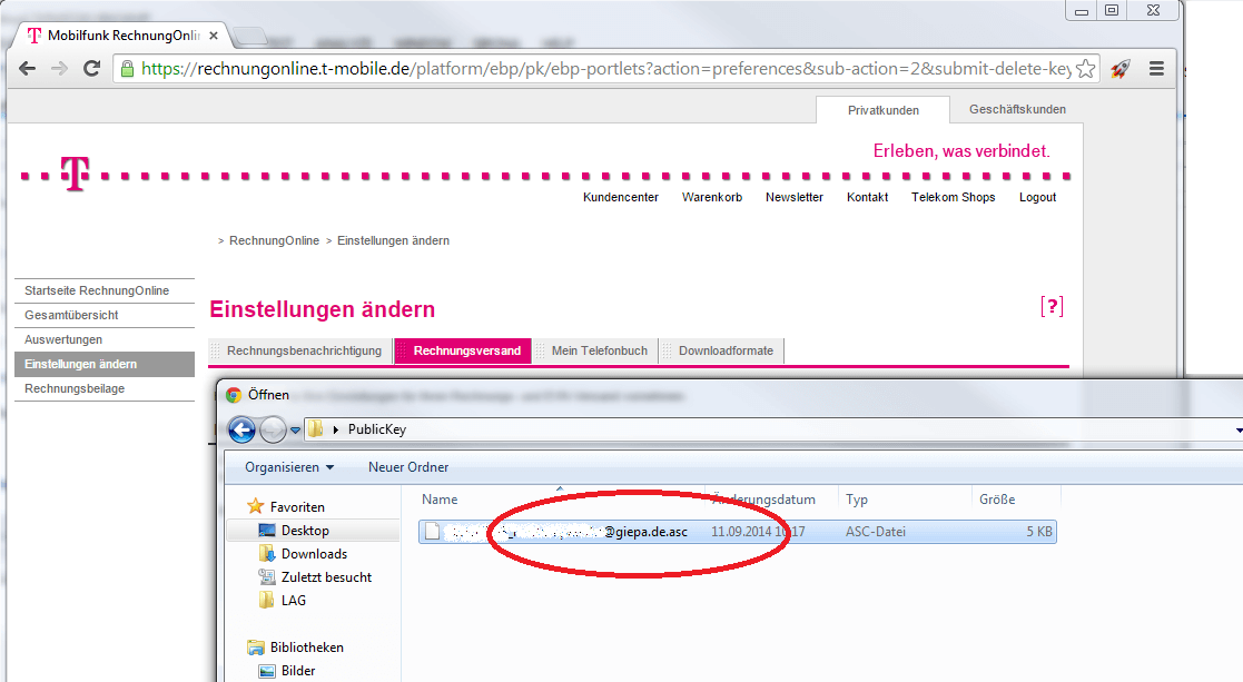 Telekom login rechnung